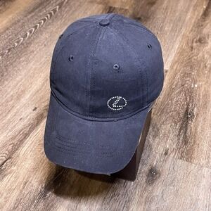 Lexus Car Hat Womens Black Silver‎ Rhinestone Bedazzle Y2K Paris Hilton Style